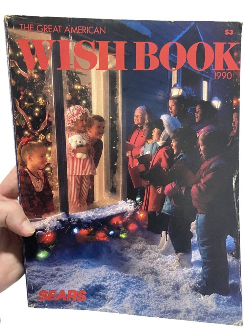 The Great American Wish Book 1990 Sears Holiday Catalog Vintage Christmas